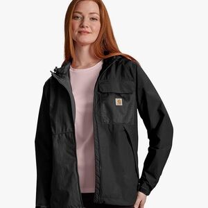 Carhartt Black Utility Jacket Durable Workwear Style